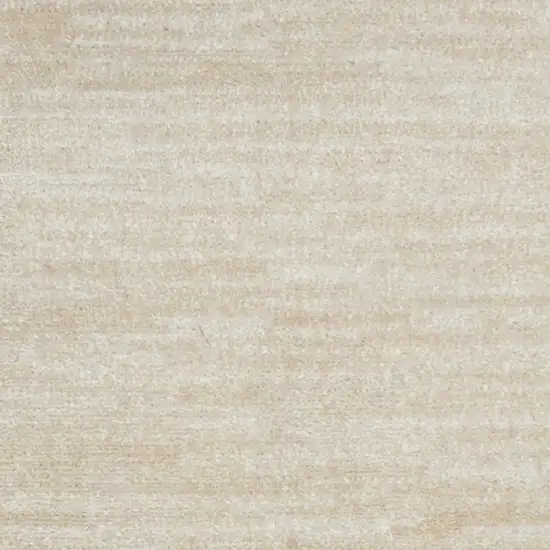 2' X 8' Ivory And Beige Non Skid Indoor Outdoor Runner Rug Photo 3
