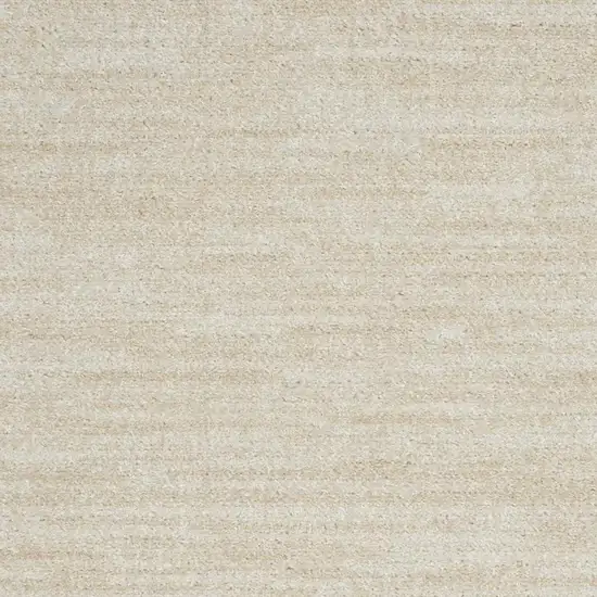 Beige And Ivory Indoor Outdoor Runner Rug Photo 3