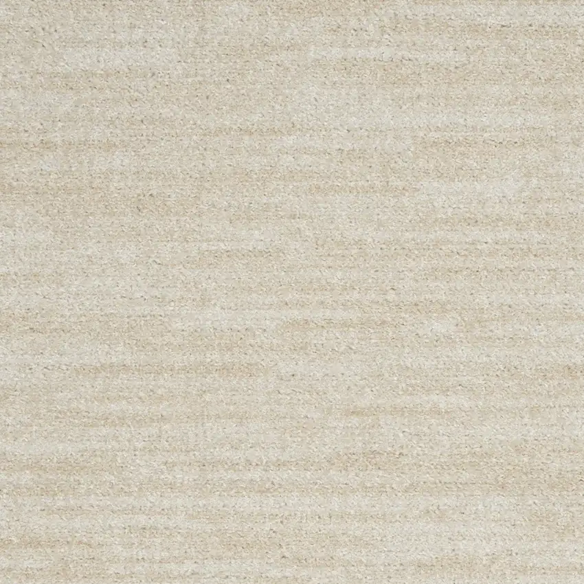 2' X 4' Ivory And Beige Non Skid Indoor Outdoor Runner Rug Photo 3