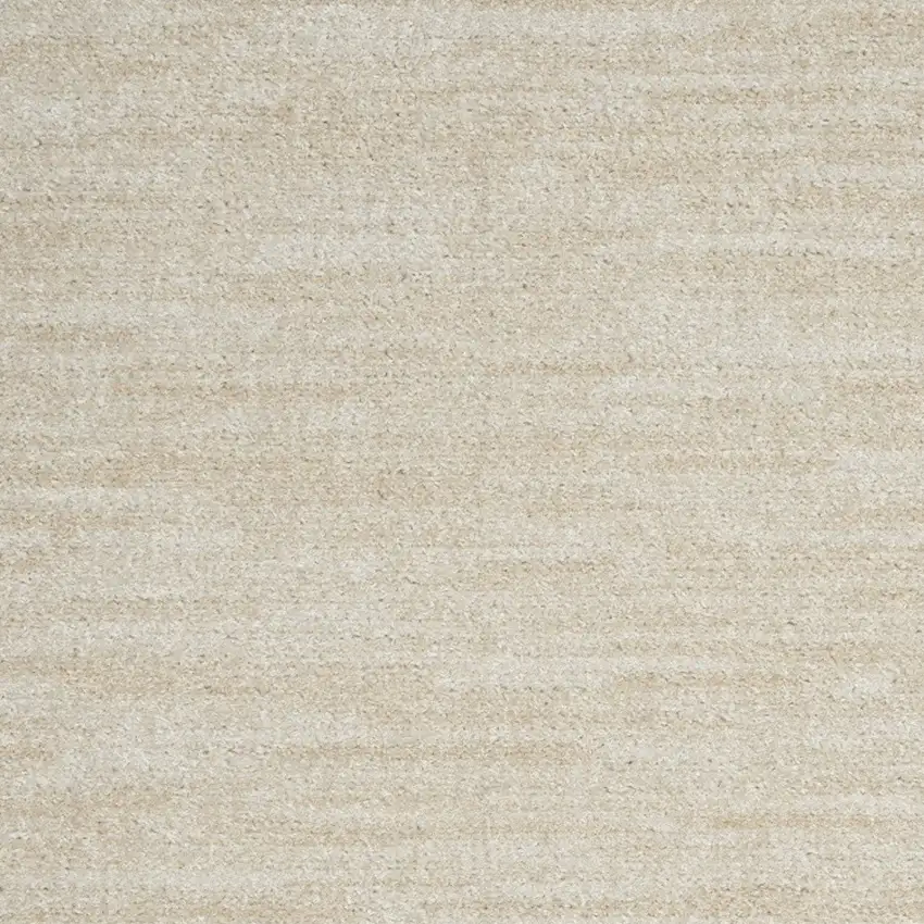2' X 4' Ivory And Beige Non Skid Indoor Outdoor Runner Rug Photo 6