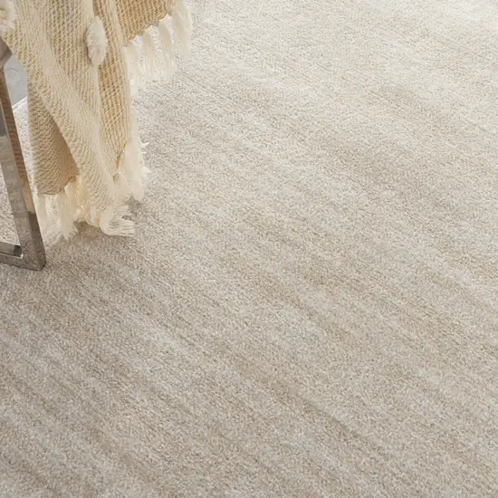 7' X 7' Ivory And Beige Square Non Skid Indoor Outdoor Area Rug Photo 7
