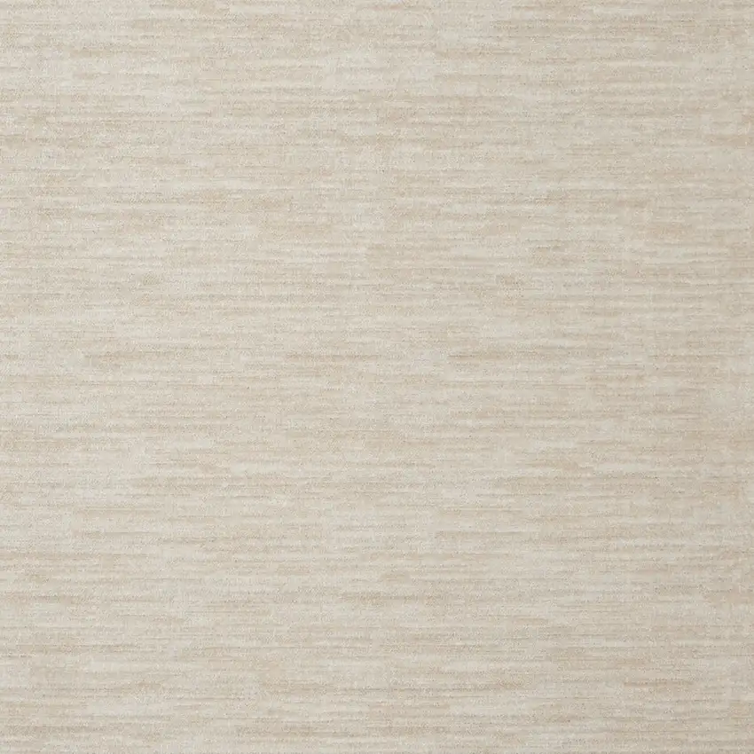 7' X 7' Ivory And Beige Square Non Skid Indoor Outdoor Area Rug Photo 3