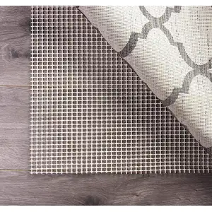 Photo of 5' X 8' Ivory Queen's Supreme Non Slip Rug Pad