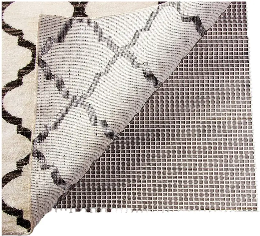 7' X 10' Ivory Queen's Supreme Non Slip Rug Pad Photo 11