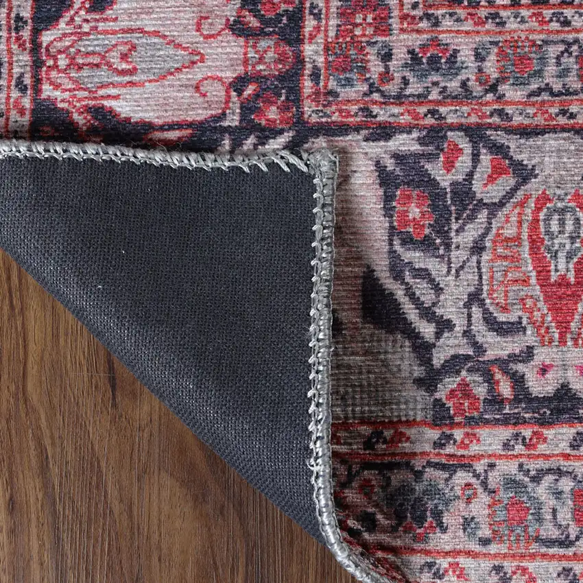 3' X 5' Medallion Stain Resistant Area Rug Photo 4