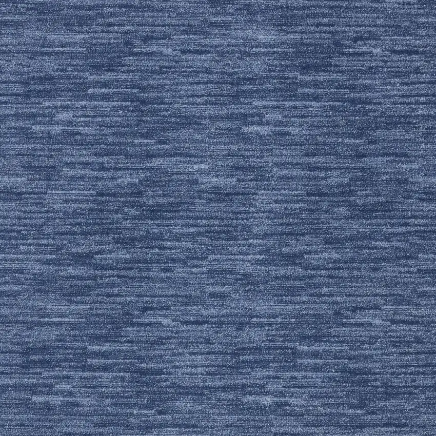 Blue Stain Resistant Indoor Outdoor Area Rug Photo 3