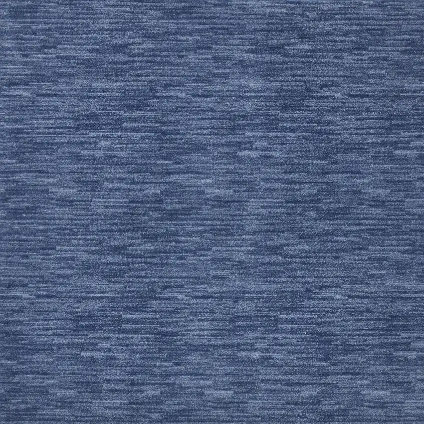 Blue Stain Resistant Indoor Outdoor Area Rug Photo 4