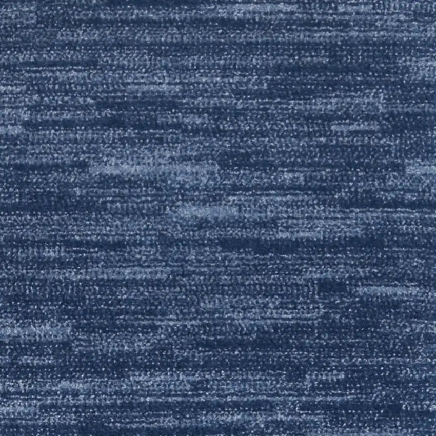 6' Blue Non Skid Indoor Outdoor Runner Rug Photo 4