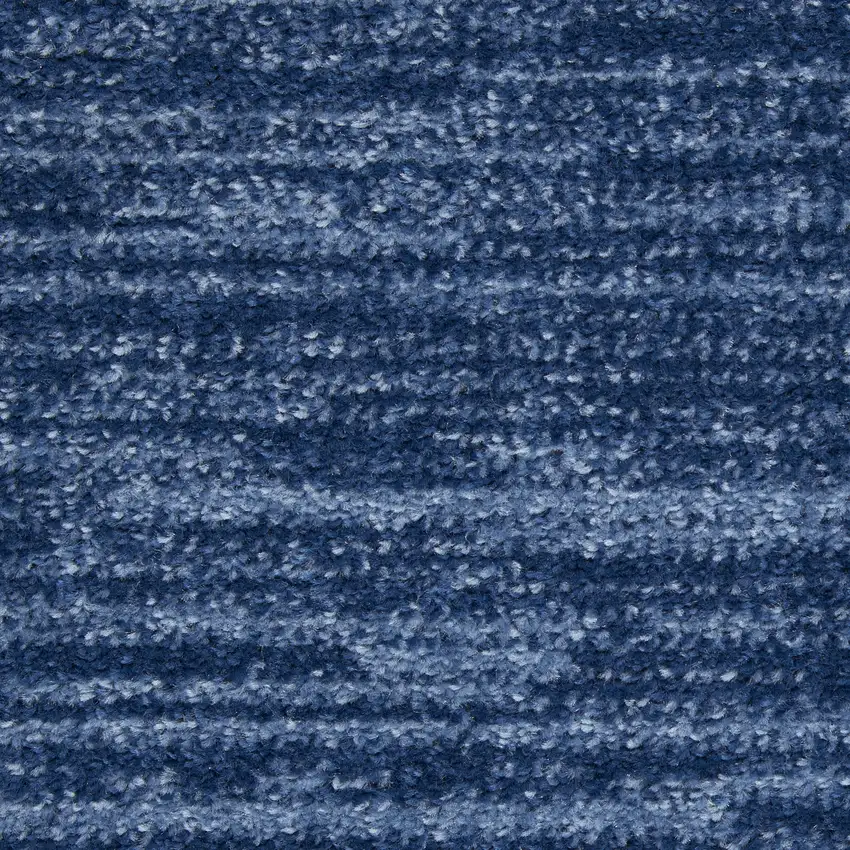 2' X 4' Navy Blue Non Skid Indoor Outdoor Runner Rug Photo 9