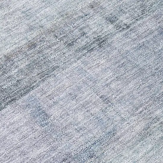 Gray Ombre Washable Indoor Outdoor Area Rug Photo 8