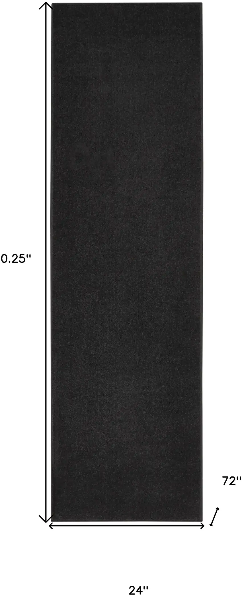 2' X 6' Non Skid Indoor Outdoor Runner Rug Photo 5