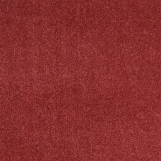 6' Brick Red Indoor Outdoor Runner Rug Photo 5