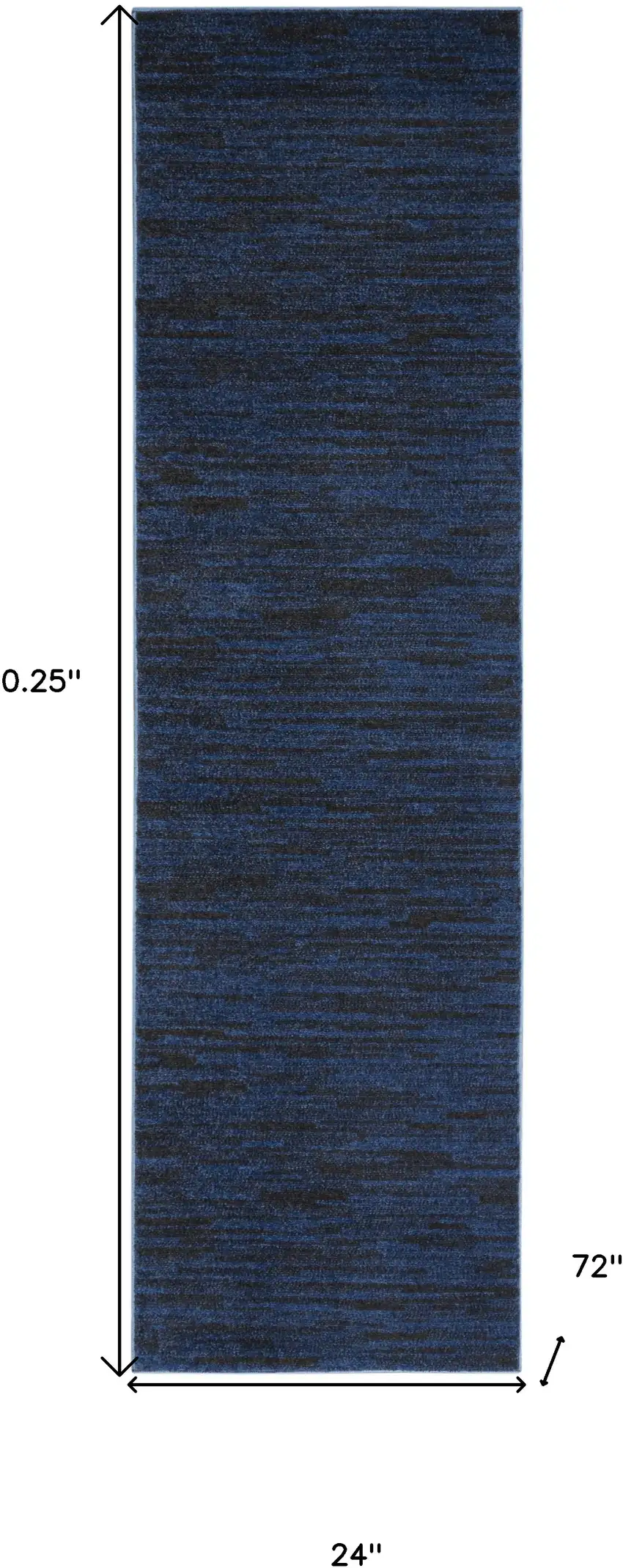 2' X 6' Non Skid Indoor Outdoor Runner Rug Photo 5