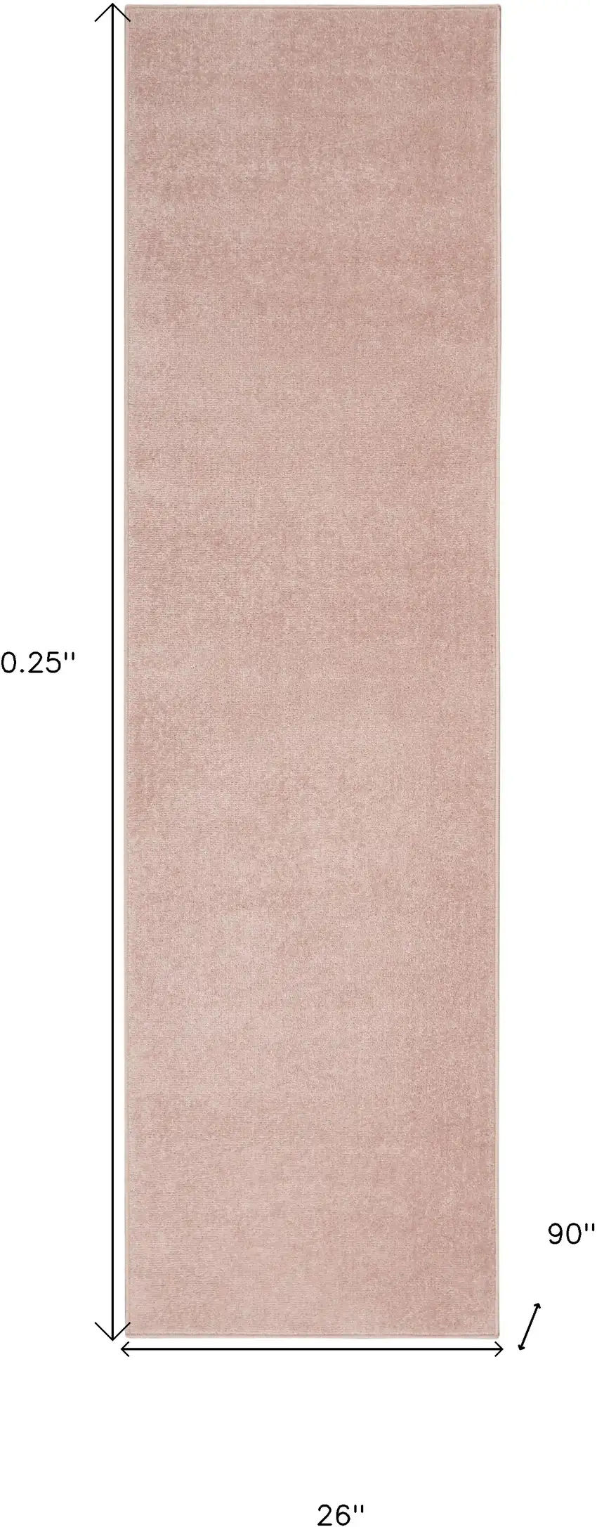 2' X 8' Non Skid Indoor Outdoor Runner Rug Photo 5