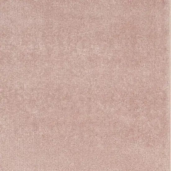 8' Pink Indoor Outdoor Runner Rug Photo 5