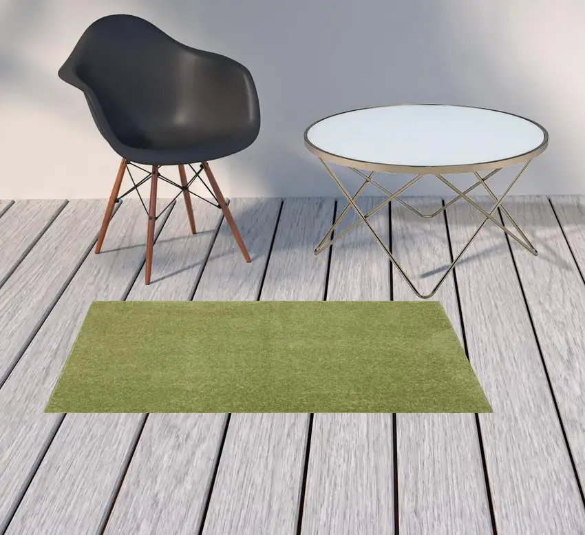 2' X 4' Non Skid Indoor Outdoor Runner Rug Photo 2