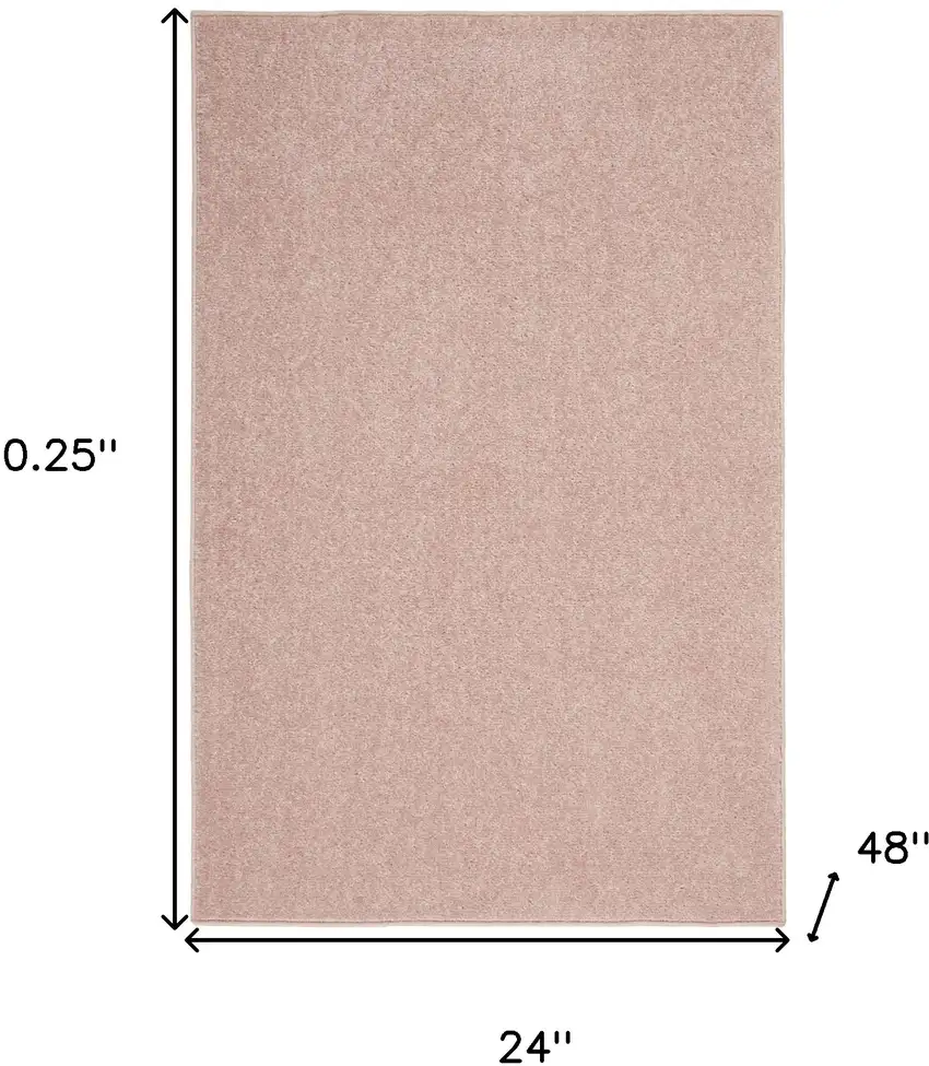 2' X 4' Non Skid Indoor Outdoor Runner Rug Photo 5