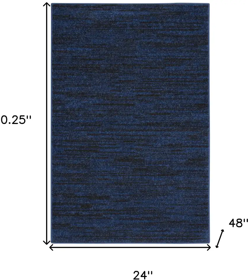 2' X 4' Non Skid Indoor Outdoor Runner Rug Photo 5