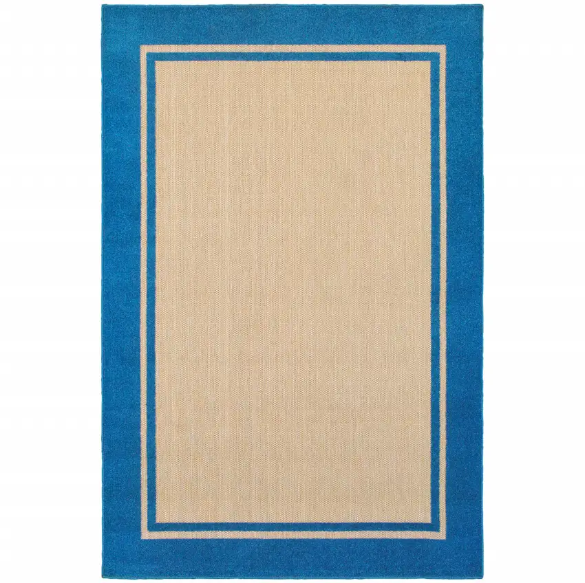2' X 4' Sand Stain Resistant Indoor Outdoor Area Rug Photo 1