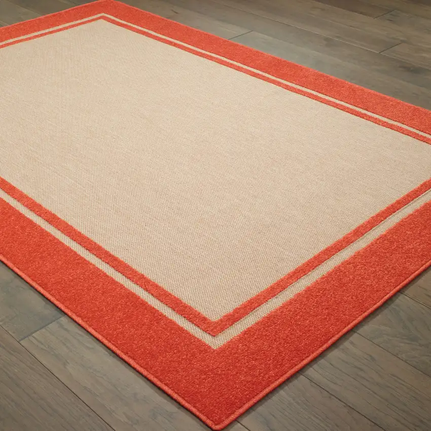 2' X 4' Sand Stain Resistant Indoor Outdoor Area Rug Photo 4