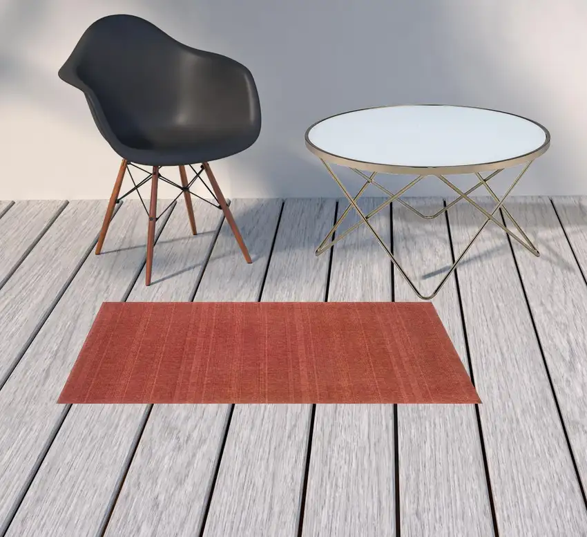 2' X 3' Stain Resistant Indoor Outdoor Area Rug Photo 2