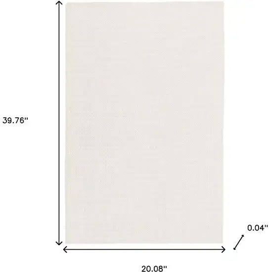 Beige Non Slip Rug Pad Photo 6