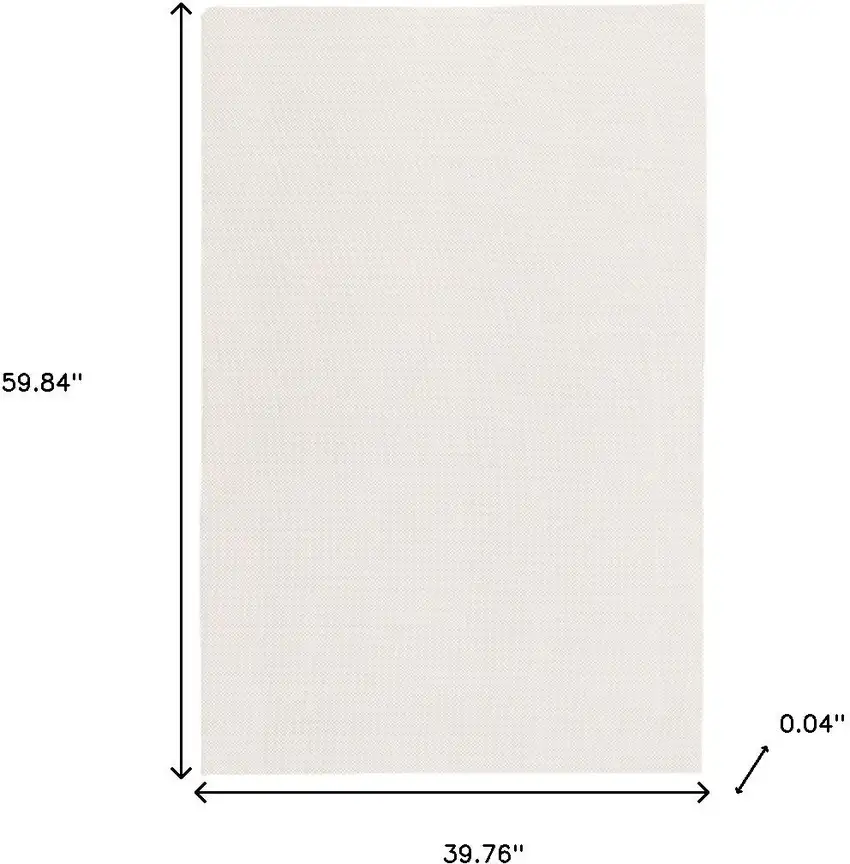 Beige Non Slip Rug Pad Photo 8