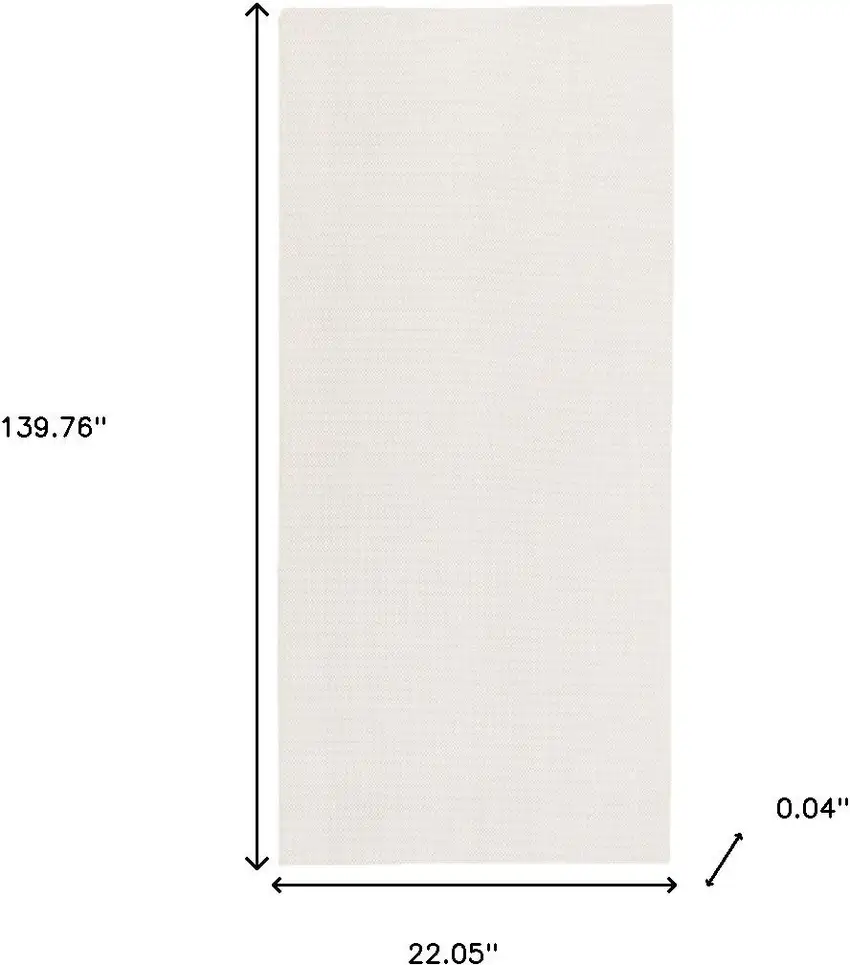 Beige Non Slip Rug Pad Photo 8