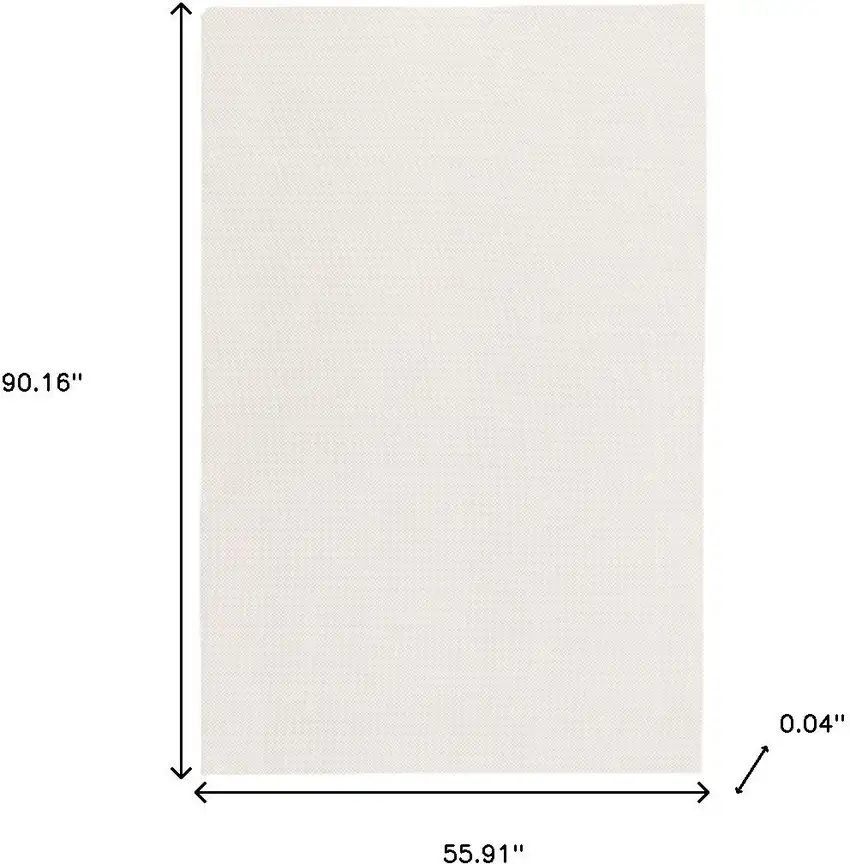 Beige Non Slip Rug Pad Photo 8