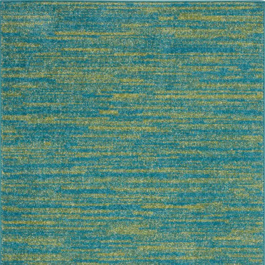 2' X 4' Striped Non Skid Indoor Outdoor Runner Rug Photo 4