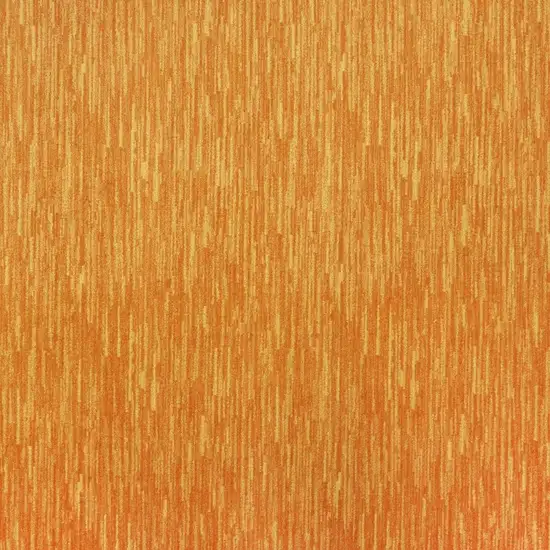 7' Orange Square Indoor Outdoor Area Rug Photo 5