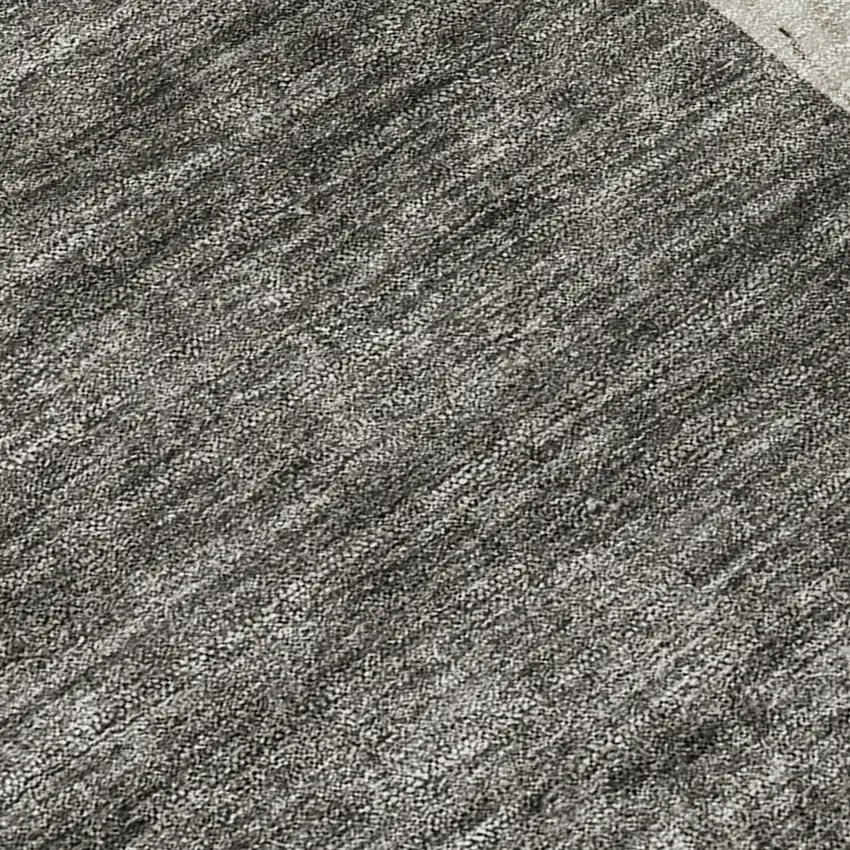 3' X 4' Taupe Abstract Washable Non Skid Area Rug With UV Protection Photo 9