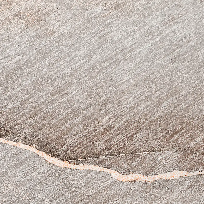 Taupe Abstract Washable Non Skid Indoor Outdoor Area Rug Photo 8