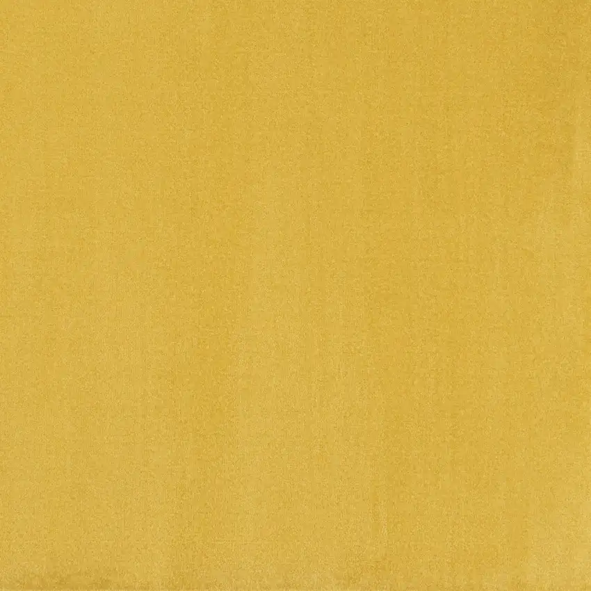 7' X 7' Yellow Square Non Skid Indoor Outdoor Area Rug Photo 4