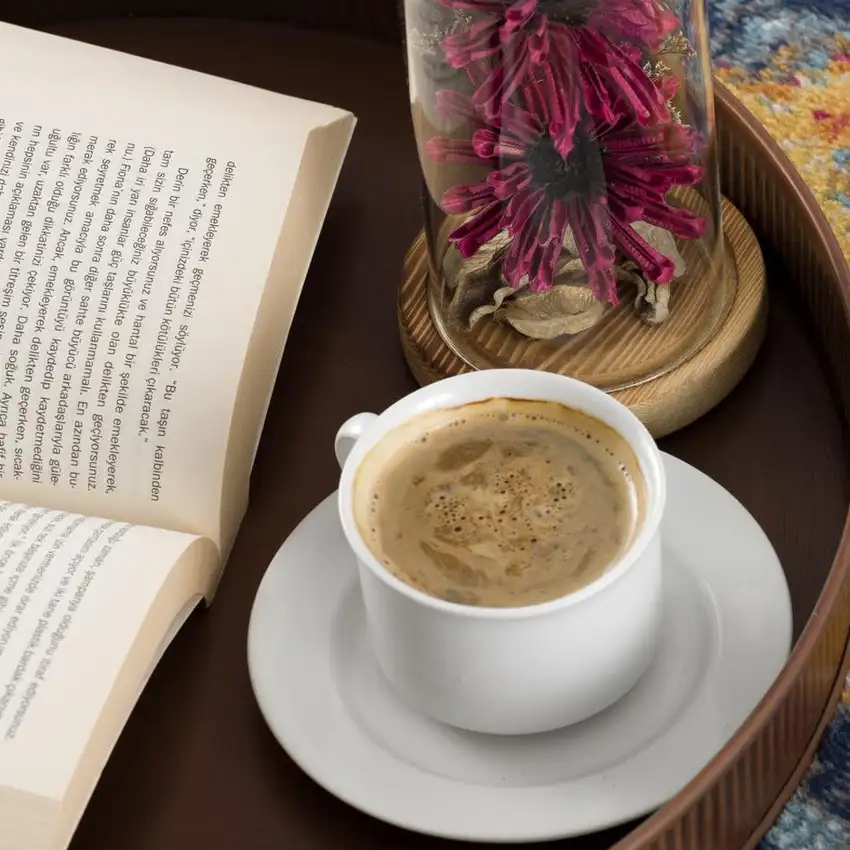 11' Yellow And Blue Abstract Runner Rug Photo 4