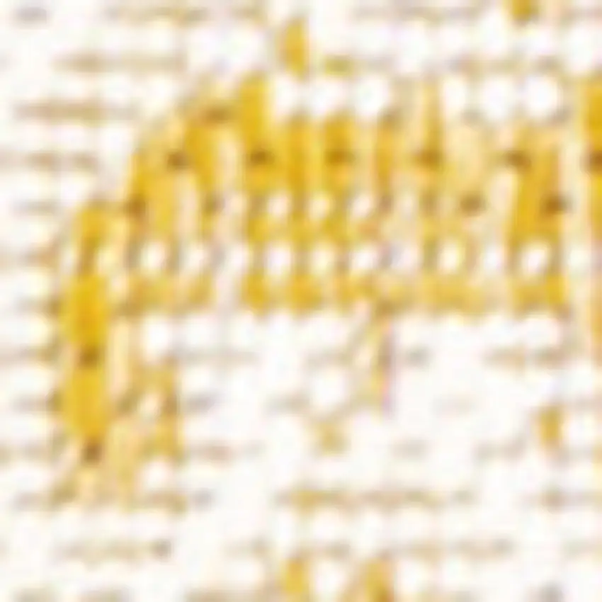 10' Yellow And Cream Medallion Indoor Outdoor Runner Rug Photo 2