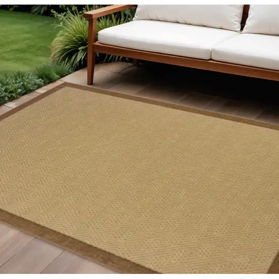 Beige Indoor Outdoor Area Rug Photo 1