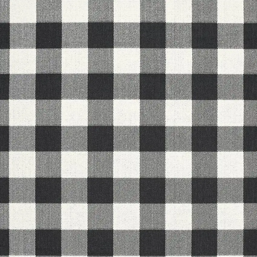 Black And Ivory Indoor Outdoor Area Rug Photo 8