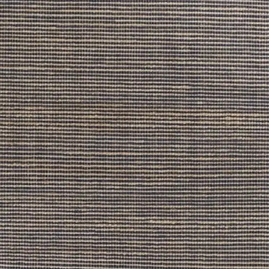 Blue And Beige Abstract Hand Woven Area Rug Photo 6