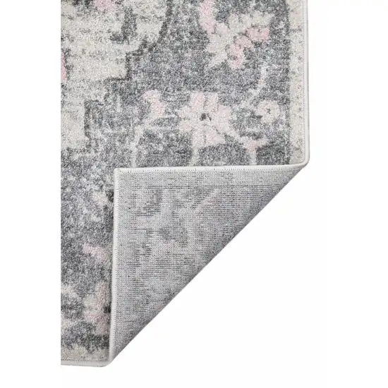 Gray And Dark Gray Area Rug Photo 5