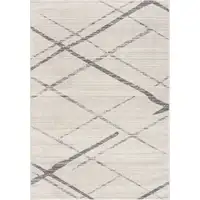 Photo of 9' x 13' Gray Modern Abstract Pattern Area Rug