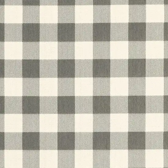 Gray And Ivory Indoor Outdoor Area Rug Photo 4