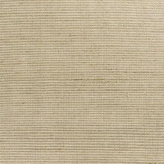 Tan And Ivory Hand Woven Area Rug Photo 3