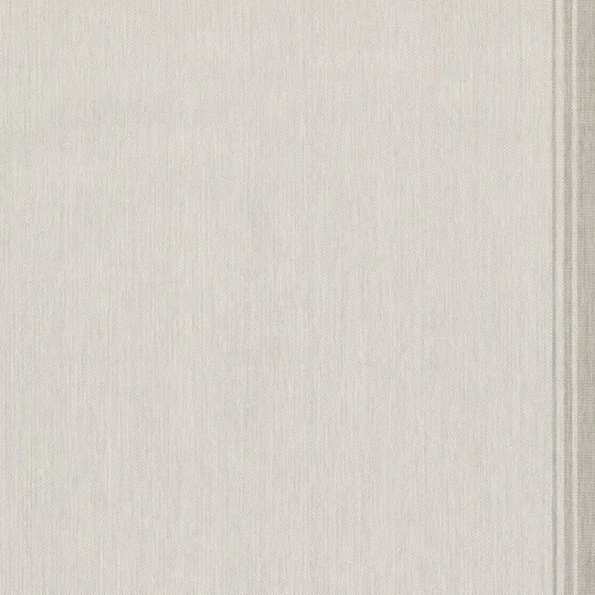 5'x7' Ivory and Gray Bordered Indoor Outdoor Area Rug Photo 10
