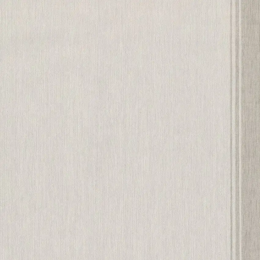 Gray and Ivory Indoor Outdoor Area Rug Photo 2