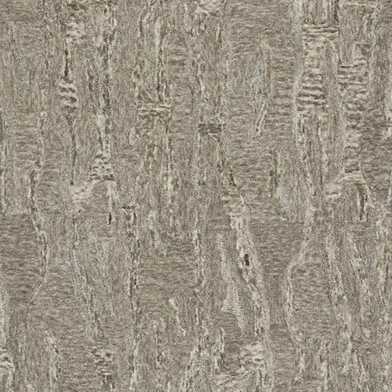 Sand And Gray Abstract Hand Tufted Area Rug Photo 7
