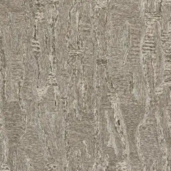 Sand And Gray Abstract Hand Tufted Area Rug Photo 3