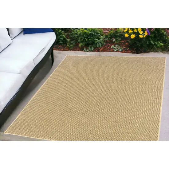 Beige Indoor Outdoor Area Rug Photo 2