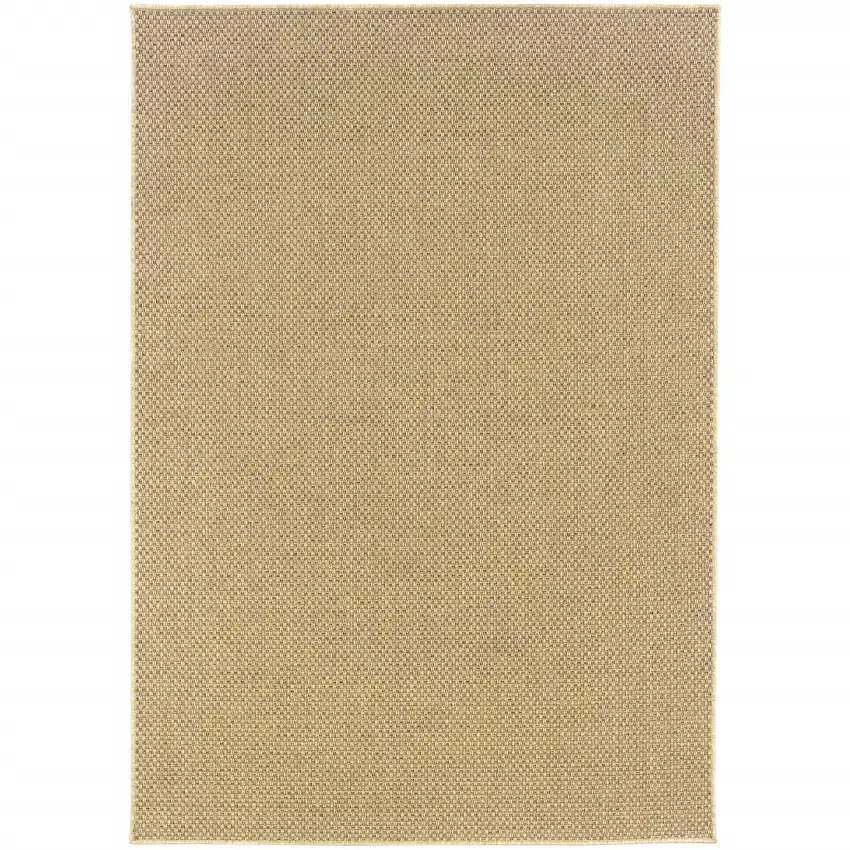 Beige Indoor Outdoor Area Rug Photo 7