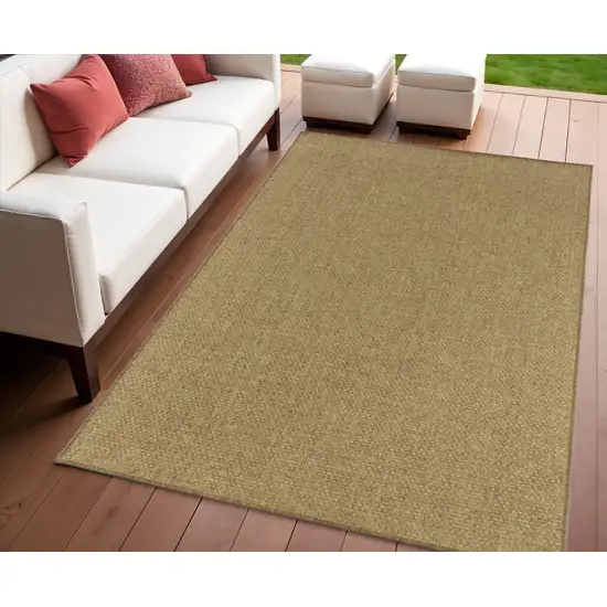 Tan Indoor Outdoor Area Rug Photo 1